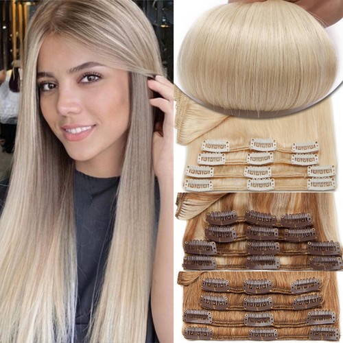 Echthaar clip extensions - in,