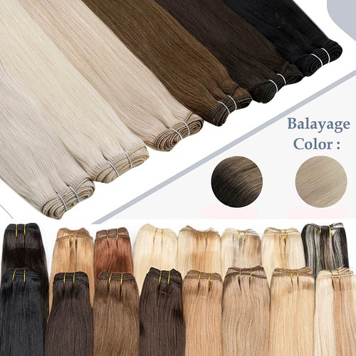 100g echthaar tressen weft - 100g,