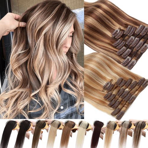 100 echthaar clip remy - clip,