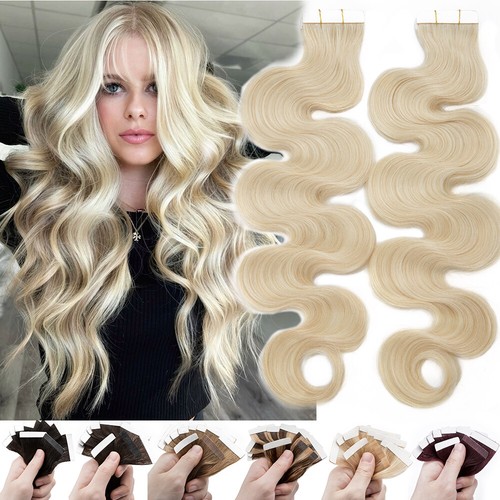 Blond tape 100 echthaar - tape, 100%