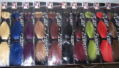 Echthaar tresse farbwahl - tresse, -farbwahl-