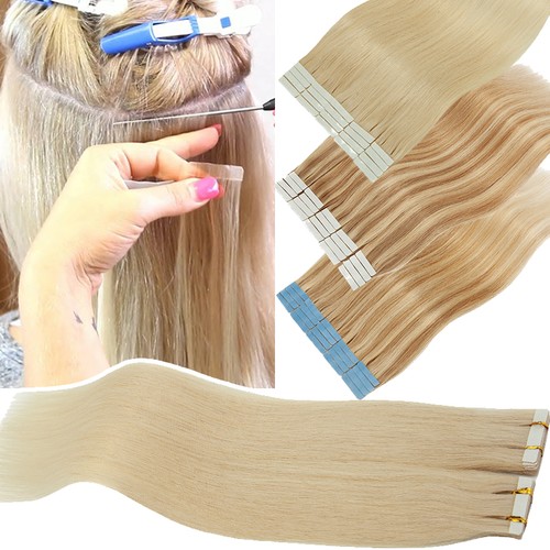 Tape hair extensions - tape, on