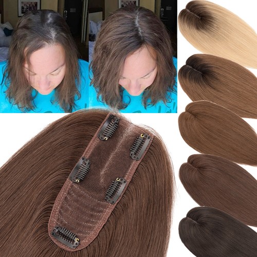 Damen echthaar toupet topper - toupet,