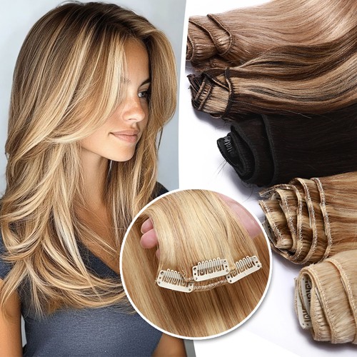 Ombre echthaar clip - clip, human