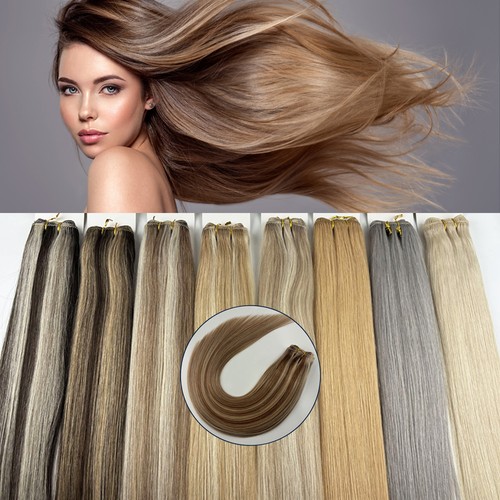 100g echthaar tressen weft - 100g,