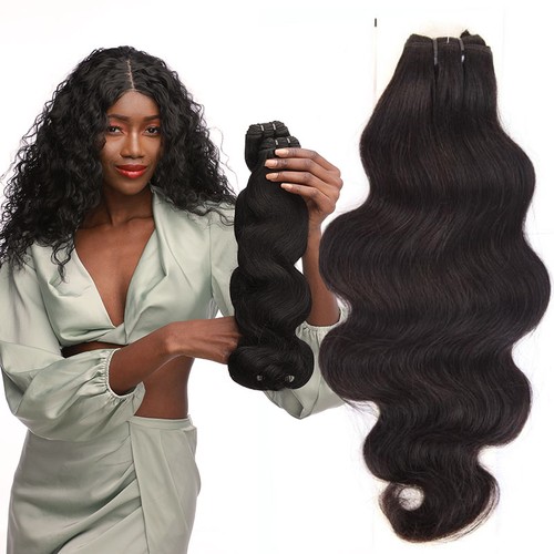 Gewellt echthaartresse remy - gewellt,